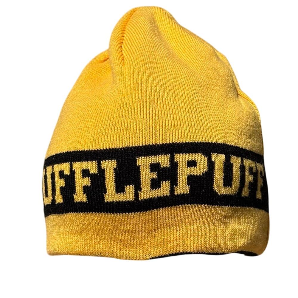 Yellow Hufflepuff Harry Potter Beanie